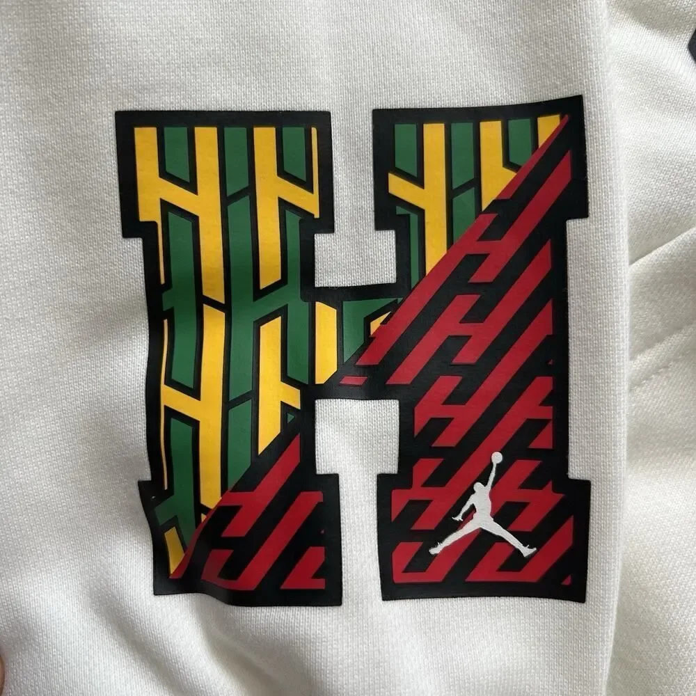 Jordan Men’s Size Large DC Howard University Fleece Hoodie HJ5908-133 NWT